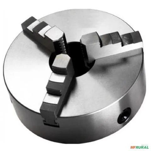 Placa para Torno Universal - 3 castanhas - Med. 250mm/10" Imagem Placa para Torno Universal - 3 castanhas - Med. 250mm/10"