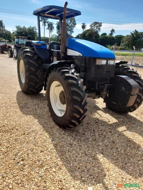 Trator New Holland NH TS 6020 Ano 2008 Imagem Trator New Holland NH TS 6020 Ano 2008