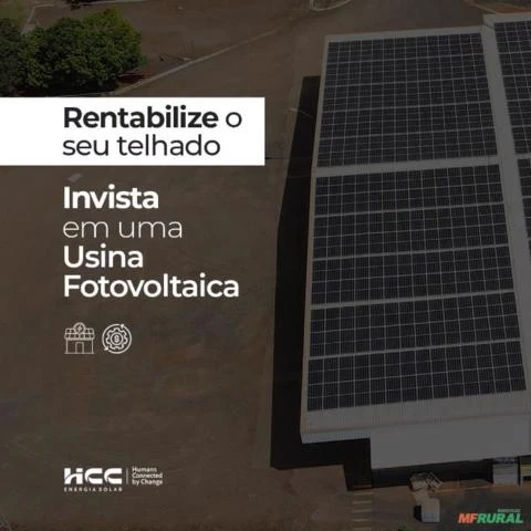 Invista em usina solar e rentabilize o seu telhado ou terra, com a maior especialista do Brasil