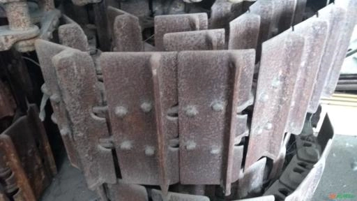 kit corrente com telha D6E usada Imagem kit corrente com telha D6E usada