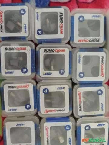 Brocas novas e usadas Imagem Brocas novas e usadas