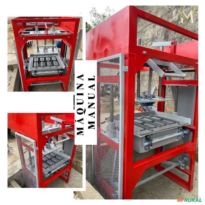 MÁQUINA DE BLOCOS MANUAL Imagem MÁQUINA DE BLOCOS MANUAL