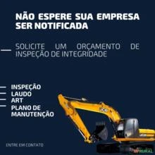 Inspeção em Máquinas Pesadas, Laudo Técnico, ART