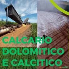 Calcário Agrícola Dolomitico e Calcitico