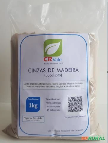 Cinza Vegetal De Madeira (adubo)