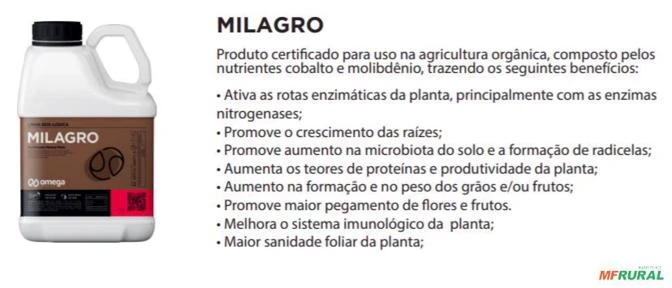 Adubo Foliar Premium 100% Orgânico Ecocert