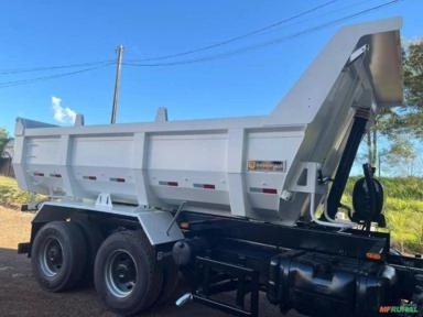 Caçamba Basculante Rodoslin Hexagonal 10m³ - Pistão Frontal Imagem Caçamba Basculante Rodoslin Hexagonal 10m³ - Pistão Frontal