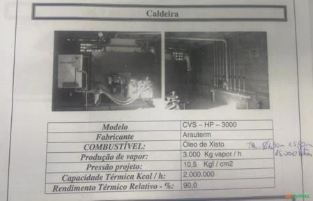 CALDEIRA CVS - HP  3000 - ARAUTERM