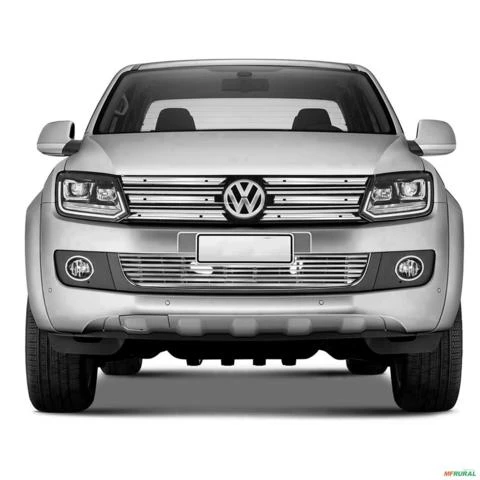 Sobre Grade Amarok 2010 a 2016 Aço Inox Cromada Filetada