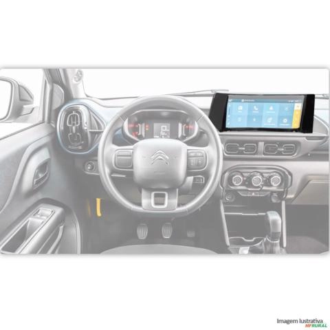 Imagem Moldura de Painel 9 polegadas Citroen C3 2023 A 2025 Black Piano Imagem Moldura de Painel 9 polegadas Citroen C3 2023 A 2025 Black Piano