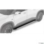 Estribo Lateral Montana 2023 a 2025 SUV II Alumínio Preto Frente Polida Imagem Estribo Lateral Montana 2023 a 2025 SUV II Alumínio Preto Frente Polida