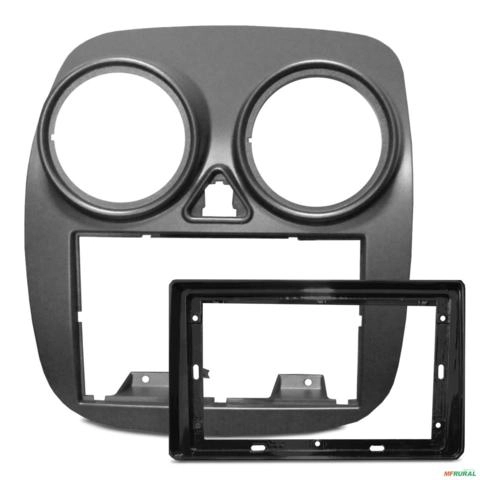 Moldura de Painel 9 Polegadas Palio Attractive 2012 a 2017 Grand Siena 2021 Grafite Imagem Moldura de Painel 9 Polegadas Palio Attractive 2012 a 2017 Grand Siena 2021 Grafite