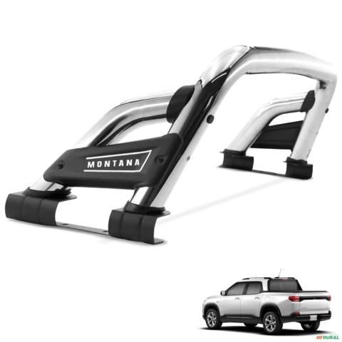 Santo Antonio ST Montana 2023 a 2025 Cromado Sem Barra Imagem Santo Antonio ST Montana 2023 a 2025 Cromado Sem Barra