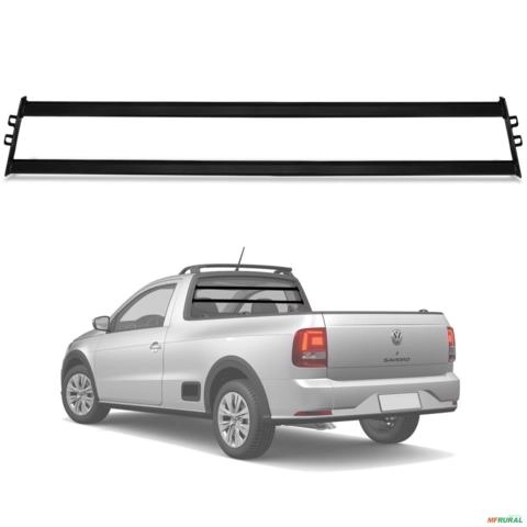 Barra Grade Vigia Saveiro CS 2010 a 2025 Proteção Vidro Traseiro Imagem Barra Grade Vigia Saveiro CS 2010 a 2025 Proteção Vidro Traseiro