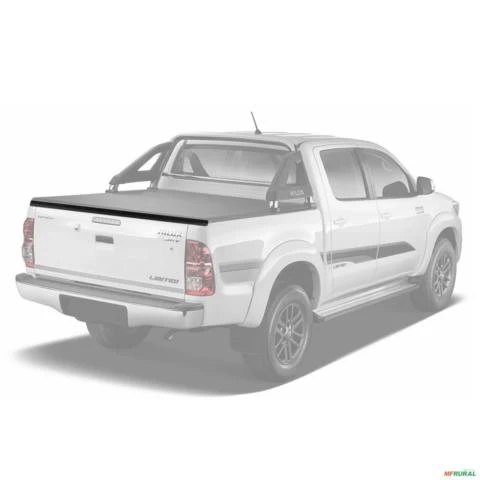 Protetor de Borda Hilux 2005 a 2015 Tampa Traseira Caçamba