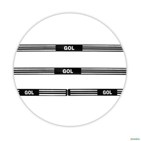 Imagem Jogo de Soleira Volkswagen Gol 1994 a 2023 Preto Resinado Imagem Jogo de Soleira Volkswagen Gol 1994 a 2023 Preto Resinado