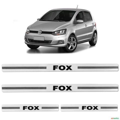 Jogo de Soleira Resinada Fox 2004 A 2022 Prata 4 Peças Imagem Jogo de Soleira Resinada Fox 2004 A 2022 Prata 4 Peças