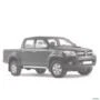 Aplique Retrovisor Toyota Hilux 2005 a 2011 Lado Direito Cromado