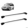 Rack de Teto Travessa Larga Zafira 2001 a 2012 Aluminio Prata Imagem Rack de Teto Travessa Larga Zafira 2001 a 2012 Aluminio Prata