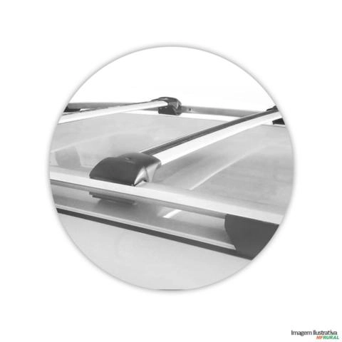 Imagem Rack de Teto Travessa Larga Zafira 2001 a 2012 Aluminio Prata Imagem Rack de Teto Travessa Larga Zafira 2001 a 2012 Aluminio Prata
