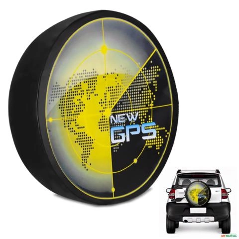 Capa de Estepe Crossfox 2005 a 2018 New GPS Sem Cadeado Imagem Capa de Estepe Crossfox 2005 a 2018 New GPS Sem Cadeado