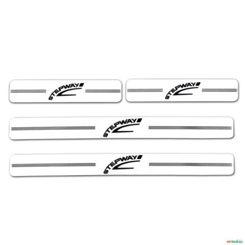 Imagem Jogo Soleira Resinada Renautl Stepway 2009 A 2023 Branco 4 Peças Imagem Jogo Soleira Resinada Renautl Stepway 2009 A 2023 Branco 4 Peças