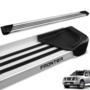 Estribo Lateral Frontier 2008 a 2016 Aluminio Natural A1 Imagem Estribo Lateral Frontier 2008 a 2016 Aluminio Natural A1