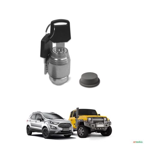 Trava de Estepe Antifurto Ecosport Troller T4 1999 a 2021 Protetora Imagem Trava de Estepe Antifurto Ecosport Troller T4 1999 a 2021 Protetora