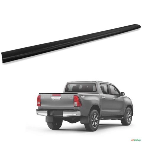 Protetor De Borda Hilux 2016 a 2025 Tampa Traseira Caçamba Imagem Protetor De Borda Hilux 2016 a 2025 Tampa Traseira Caçamba
