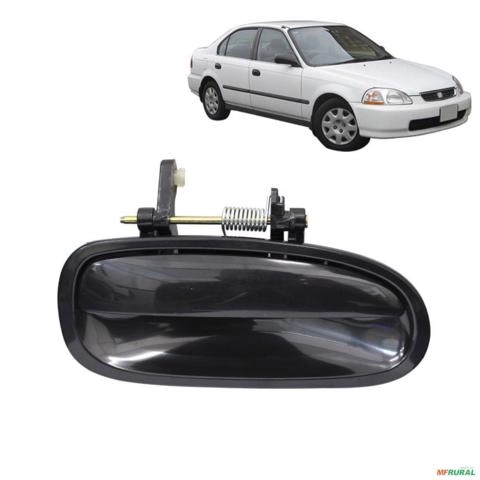 Maçaneta Externa Da Porta Civic 1996 a 2000 Traseira Direita Imagem Maçaneta Externa Da Porta Civic 1996 a 2000 Traseira Direita