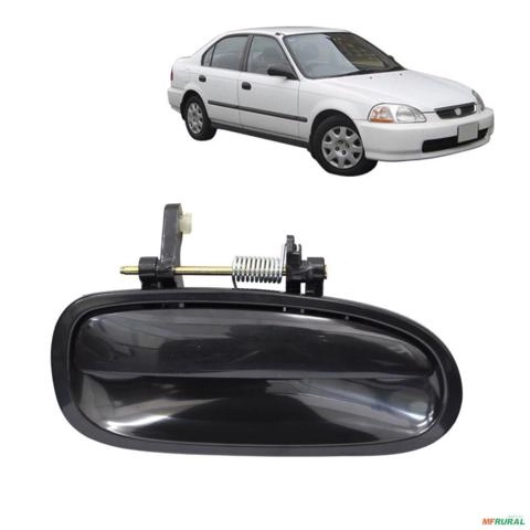 Imagem Maçaneta Externa Da Porta Civic 1996 a 2000 Traseira Direita Imagem Maçaneta Externa Da Porta Civic 1996 a 2000 Traseira Direita