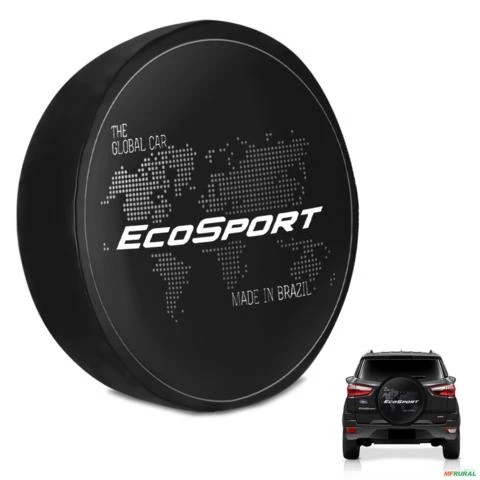 Capa De Estepe Ecosport 2003 a 2019 Global Car sem cadeado
