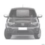 Par de Aplique Retrovisor Fiat Palio Mobi Grand Siena 2012 a 2023 Cromado
