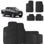 Jogo de Tapete Borracha S10 2012 a 2018 PVC Preto 4 Peças Imagem Jogo de Tapete Borracha S10 2012 a 2018 PVC Preto 4 Peças