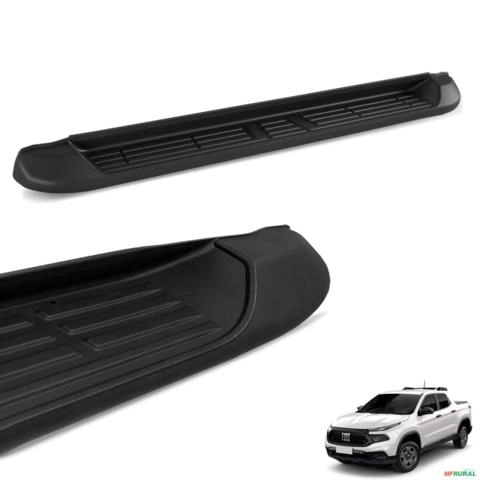 Estribo Lateral Toro 2016 a 2026 Preto Injetado Original Bepo Imagem Estribo Lateral Toro 2016 a 2026 Preto Injetado Original Bepo
