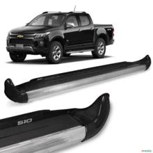 Estribo Lateral S10 2012 a 2023 Preto Carbon Personal