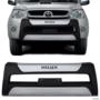 Overbumper Hilux CD 2009 a 2011 Preto Polipropileno Tgpoli Imagem Overbumper Hilux CD 2009 a 2011 Preto Polipropileno Tgpoli