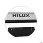 Overbumper Hilux CD 2009 a 2011 Preto Polipropileno Tgpoli Imagem Overbumper Hilux CD 2009 a 2011 Preto Polipropileno Tgpoli