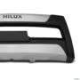 Overbumper Hilux CD 2009 a 2011 Preto Polipropileno Tgpoli Imagem Overbumper Hilux CD 2009 a 2011 Preto Polipropileno Tgpoli