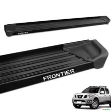 Estribo Lateral Frontier 2008 a 2016 Aluminio Preto A3