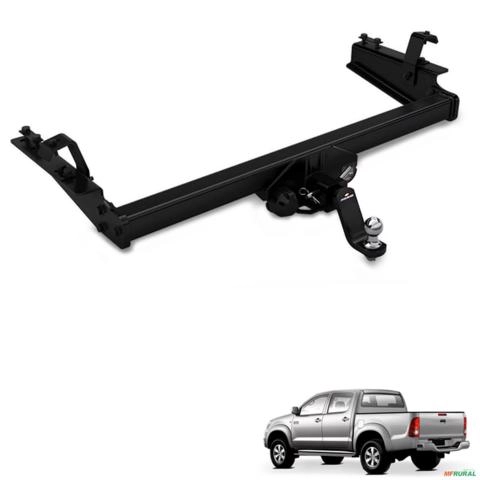 Engate Reboque Hiilux 2005 a 2015 1500kg Removível K1 Imagem Engate Reboque Hiilux 2005 a 2015 1500kg Removível K1
