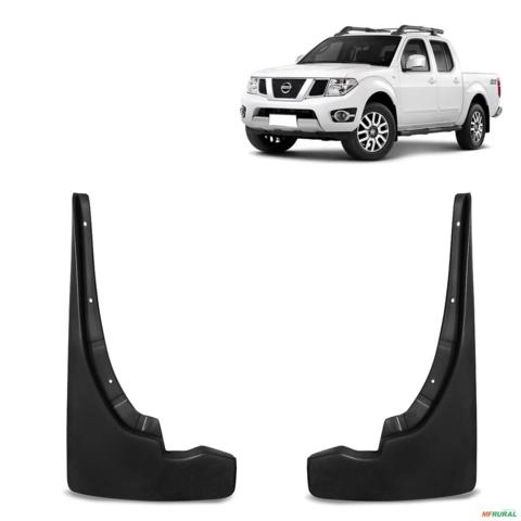 Kit Apara Barro Lameira Frontier 2008 a 2016 Dianteiro Injetado 2 Peças Imagem Kit Apara Barro Lameira Frontier 2008 a 2016 Dianteiro Injetado 2 Peças