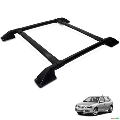 Rack Bagageiro Teto Gol G2 G3 G4 1998 a 2014 Tubolar Preto Imagem Rack Bagageiro Teto Gol G2 G3 G4 1998 a 2014 Tubolar Preto