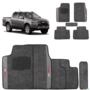 Jogo de Tapete Carpete S10 CD 2012 a 2018 Grafite 5 Peças Imagem Jogo de Tapete Carpete S10 CD 2012 a 2018 Grafite 5 Peças