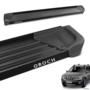 Estribo Lateral Oroch 2016 a 2025 Aluminio Preto A3 Imagem Estribo Lateral Oroch 2016 a 2025 Aluminio Preto A3