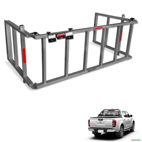 Extensor de Caçamba Frontier 2017 a 2022 Rampa Cinza Imagem Extensor de Caçamba Frontier 2017 a 2022 Rampa Cinza