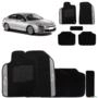 Jogo de Tapete Carpete Citroen C5 2001 a 2012 Preto 5 Peças Imagem Jogo de Tapete Carpete Citroen C5 2001 a 2012 Preto 5 Peças