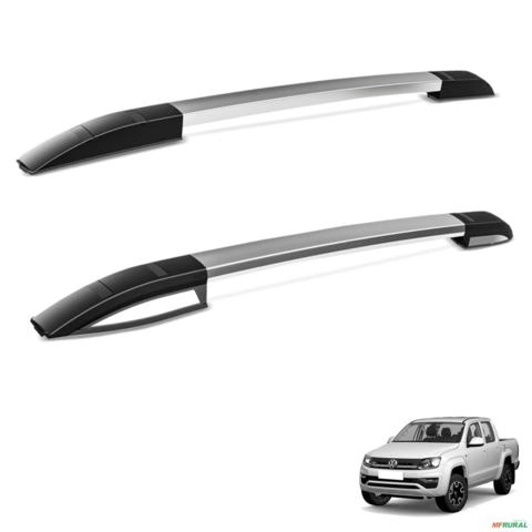 Rack de Teto Longarina Amarok 2010 a 2025 Elite Aluminio Polido Bepo Imagem Rack de Teto Longarina Amarok 2010 a 2025 Elite Aluminio Polido Bepo