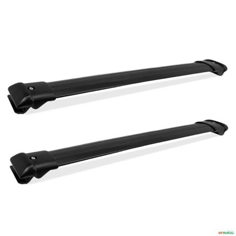 Imagem Rack De Teto Travessa Larga Outlander 2008 a 2013 Aluminio Preto Imagem Rack De Teto Travessa Larga Outlander 2008 a 2013 Aluminio Preto