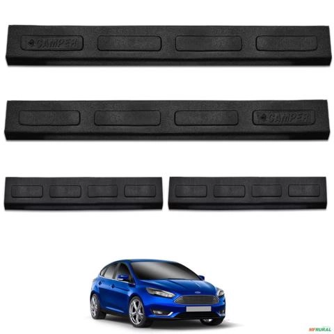 Jogo De Soleira Porta Focus 2015 a 2019 Injetada Preta Imagem Jogo De Soleira Porta Focus 2015 a 2019 Injetada Preta